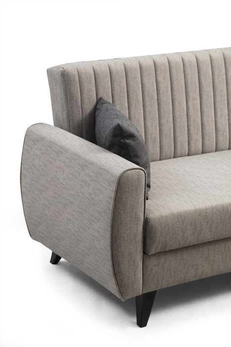 Atelier Del Sofa Sofá cama esquinero Alkon - Light Grey